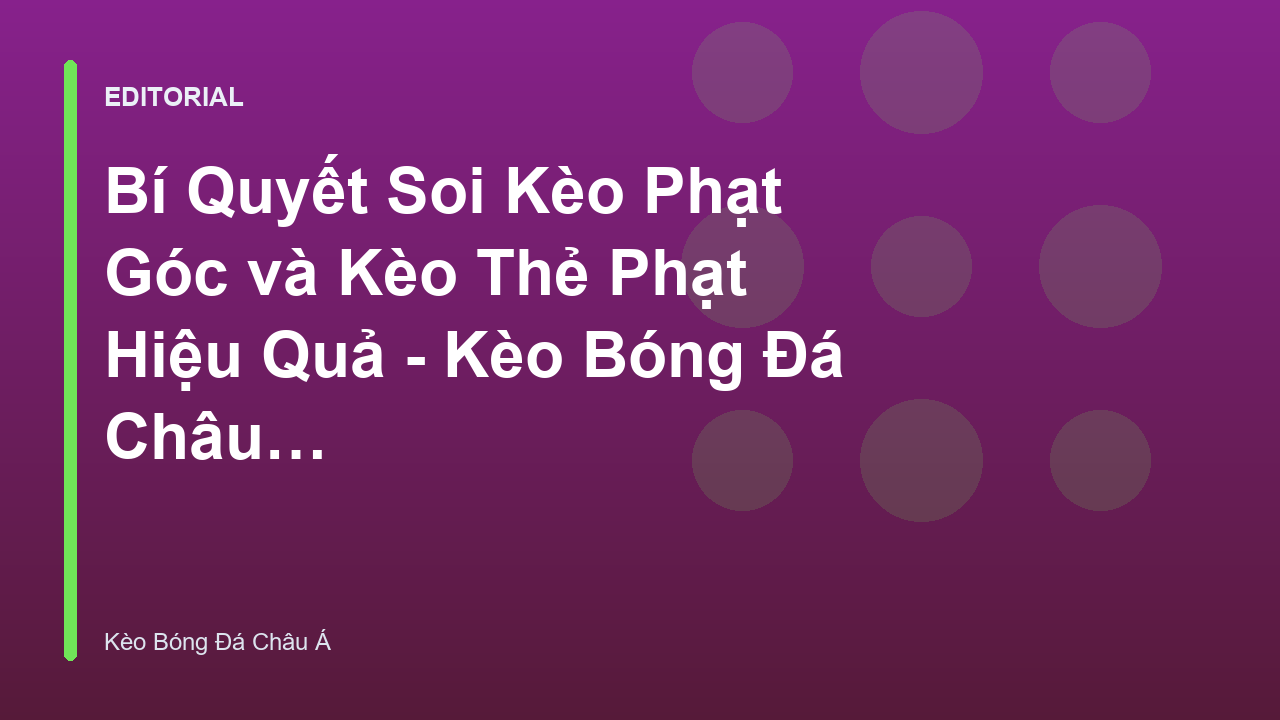 Người hâm mộ đang phân tích kèo phạt góc và thẻ phạt